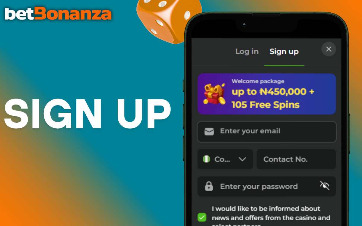 Betbonanza Registration Guide